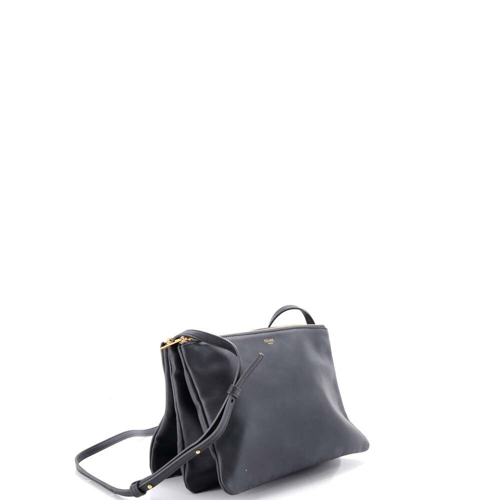 Celine Trio Crossbody Bag Leather Large #242175C87B - Picture 2 of 7